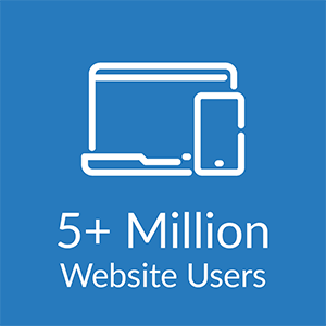 5 + Million Web Users