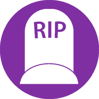 Transfer of Land Ownership due to death from SAM Conveyancing: A gravestone icon