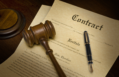 Picture of legal contract indicating that fixed rate conveyancing is fully fixed and contractual