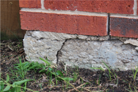 Cracked foundations
