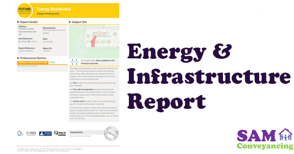 Energy and Infrastructure Search | SAM Conveyancing